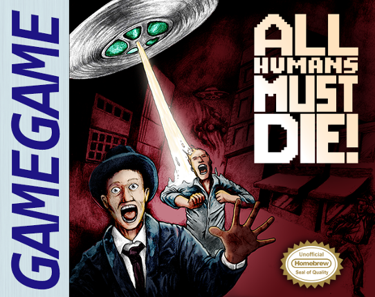 All Humans Must Die! Game Cover