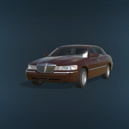 FS22 2002 Lincoln Town Car Game Cover