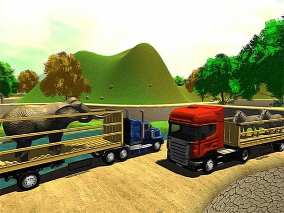 Offroad Animal Truck Transport Simulator 2020 Game Cover
