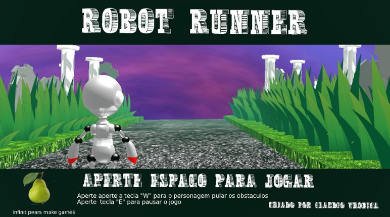 Robot runner Game Cover