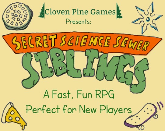 Secret Science Sewer Siblings Game Cover