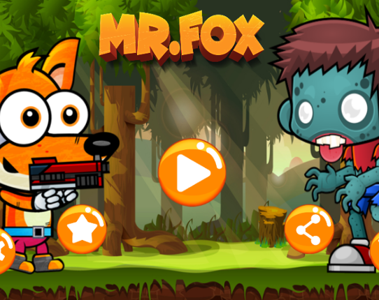 Mr. Fox: Running Zombie Game Game Cover