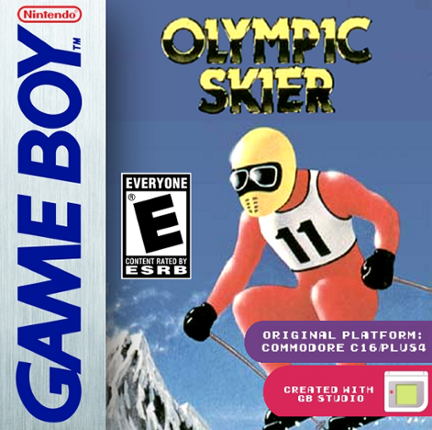 Olympic Skier Game Cover