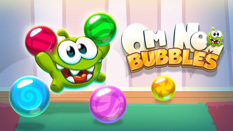 Om Nom: Bubbles Game Cover