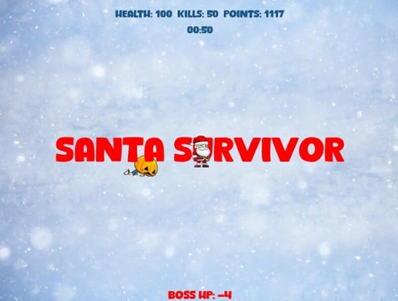 Santa Survivor Game Cover