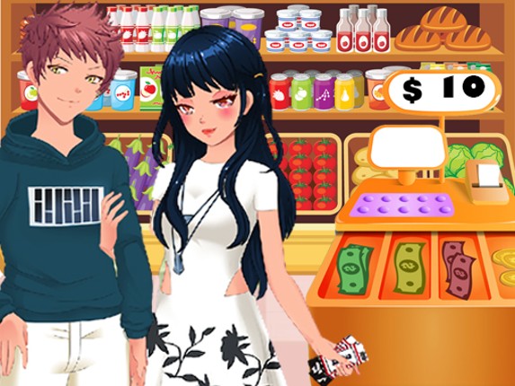 Supermarket Grocery Store Girl Game Cover
