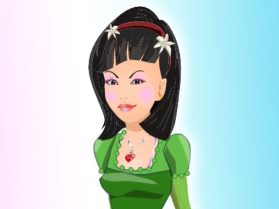 Asian Girl Dress Up Game Cover