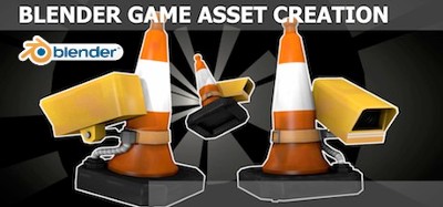 Blender Game Asset Creation Image