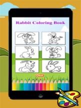 Coloring Book Rabbit free game for kids Image