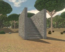 Forest Stairs Image