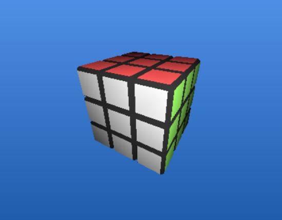 Rubik's Cube 3D Game Cover