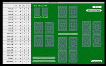 Golf Card Game Image