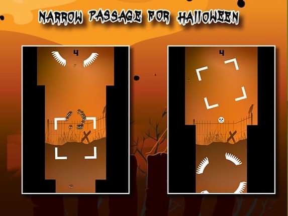 Narrow Passage For Halloween Game Cover