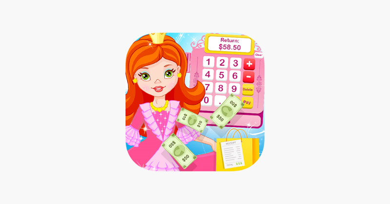 Princess Grocery Cash Register Game Cover