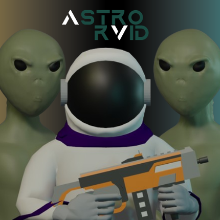 Astro Raid Game Cover
