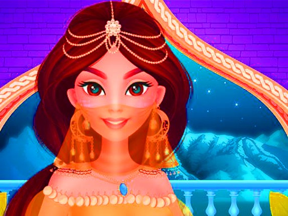 Cute Arabian Princess Dress Up Game Cover