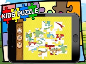 Dinosaur Puzzle Jigsaw HD Game For Toddlers &amp; Kids Image