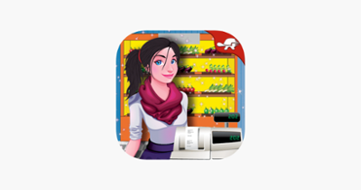 Supermarket Chain Cashier Girl Image