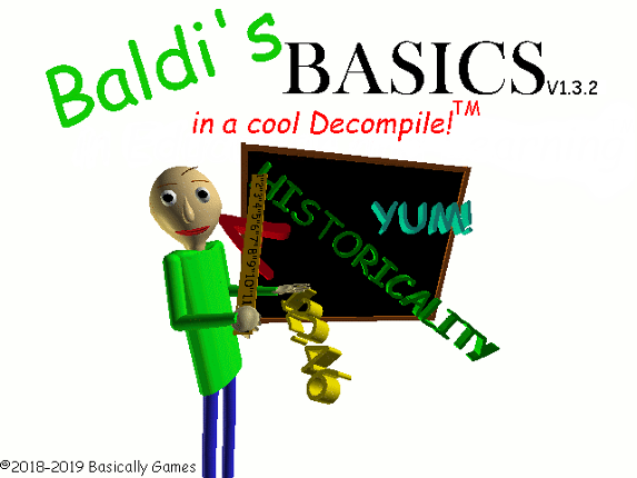 Baldi's Basics In A Cool Decompile! Game Cover