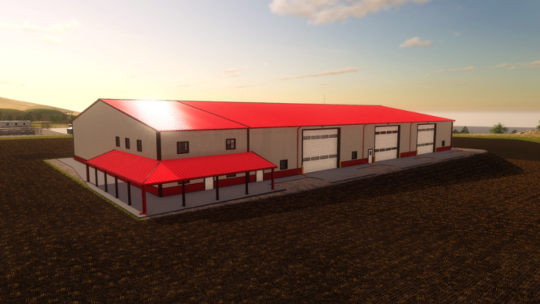 FS 19 120x225 Red Grey Shop Game Cover