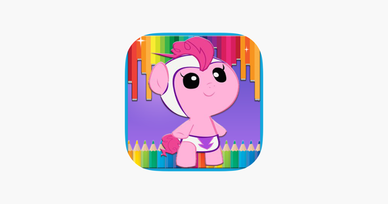 My Pony Coloring Book Princess For Girls Game Cover