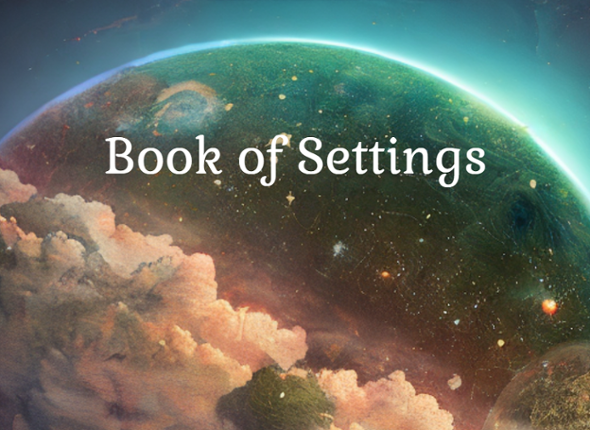 Book of Settings Game Cover