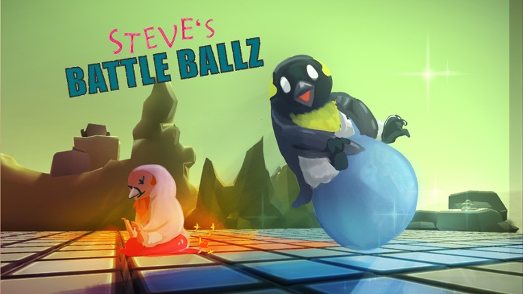 Steve's Battle Ballz Game Cover