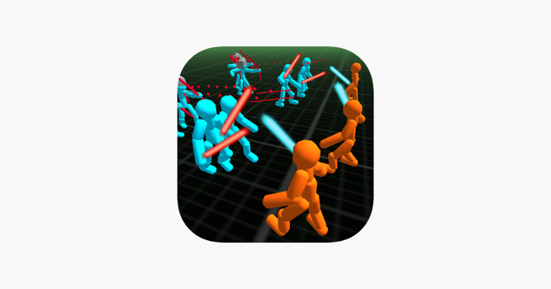 Stickman Neon Battle Simulator Game Cover