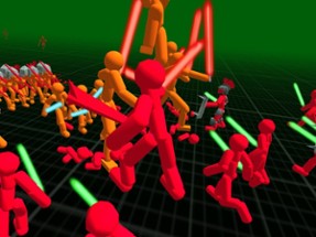 Stickman Neon Battle Simulator Image