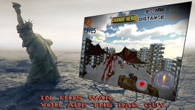 Clash Of Gargoyle 3D - An Epic Deamon War Against Earth's Air Force Fighter Jet (Free Arcade Version) Image