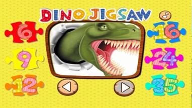 Dinosaur Puzzle Jigsaw HD Game For Toddlers &amp; Kids Image