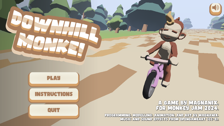 Downhill Monke! Game Cover