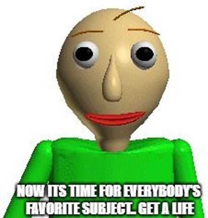 Spongebob's Basics in Education and Cooking (BALDI MOD) Game Cover