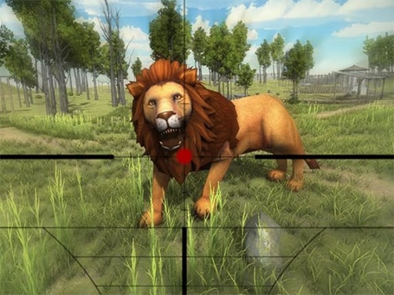 Lion Hunting 3D Game Cover