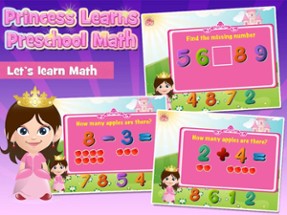 Princess Learns Math for Kids Image