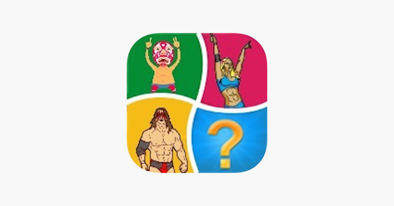 Word Pic Quiz Wrestling Trivia - Name the most famous wrestlers Game Cover