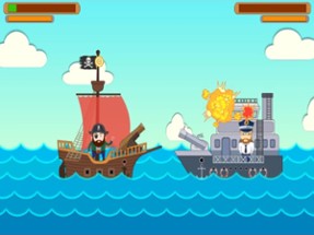 Naval battle. Image