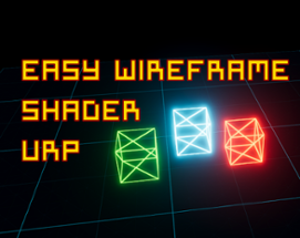 Easy Wireframe Shader Unity URP Image