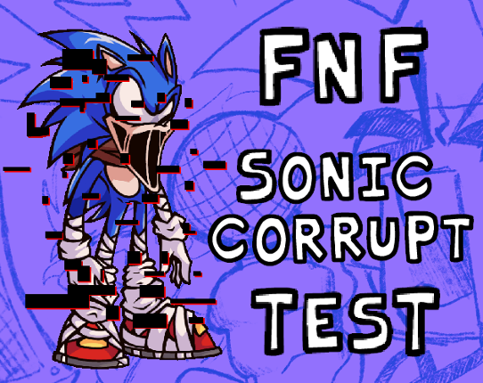 FNF Corrupt Sonic Test Game Cover