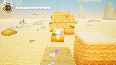 Neko Ghost, Jump! - A Cute Casual Cat Action Adventure 2D & 3D Puzzle Platformer With Space Dog Pirates Image