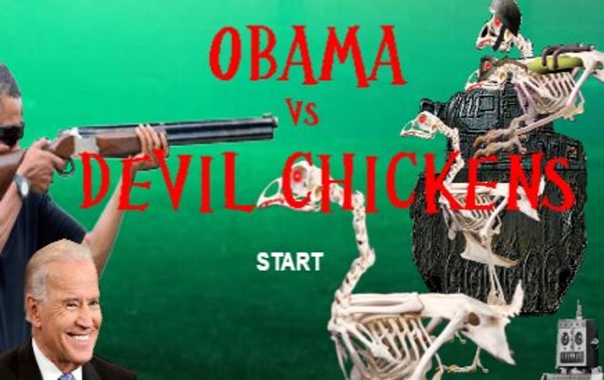 Obama Vs Devil Chickens Game Cover