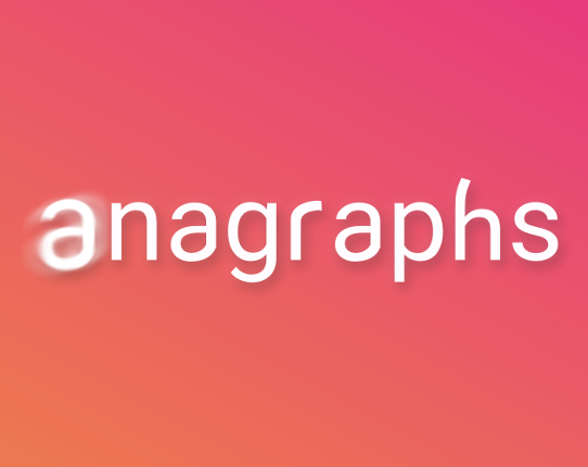 Anagraphs: A Word Game with a Twist Game Cover