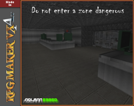 Do not enter a zone dangerous Image