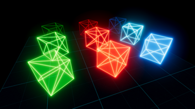 Easy Wireframe Shader Unity URP Image