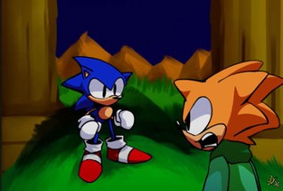 Friday Night Funkin' VersuS Sonic E.X.E ENCORED: REBOOT Image
