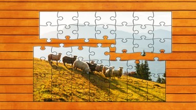 Golden Leaf Jigsaw Puzzles Image