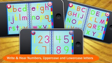 Amazing Letters &amp; Numbers –Interactive Writing Game for Kids! Image