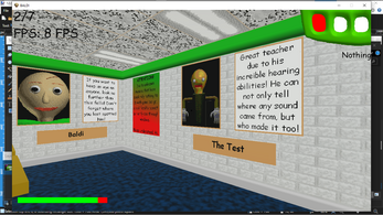 Baldi's Basics Version 1.2.2, But Something is... a Bit Different Image