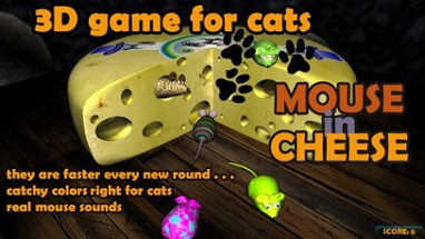 Mouse in Cheese - 3D game for cats Image
