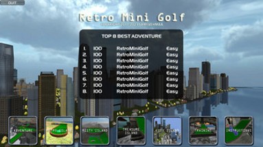 Retro Mini Golf Image